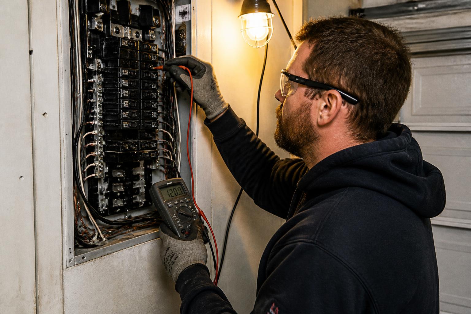 Electrician website example — Voltmark Electric