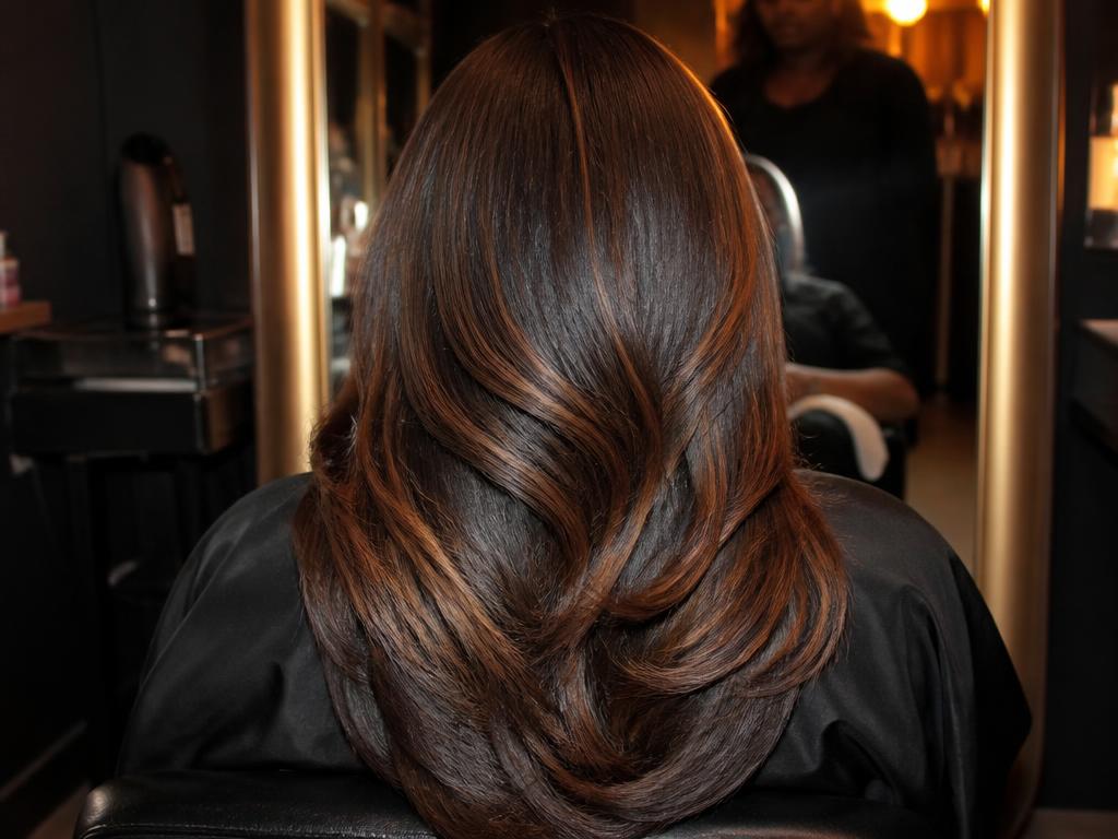 Colour correction & silk press