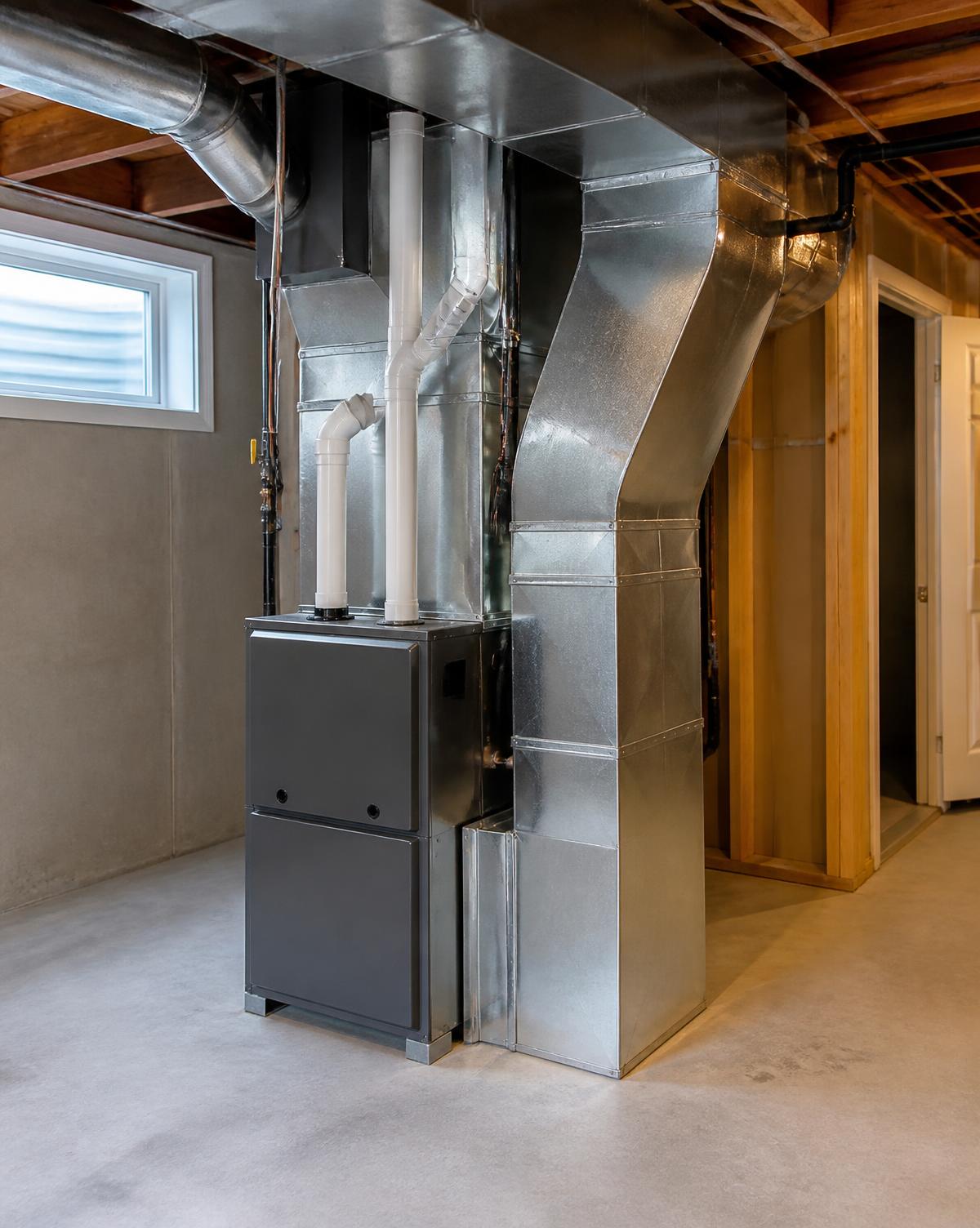 Furnace and duct install
