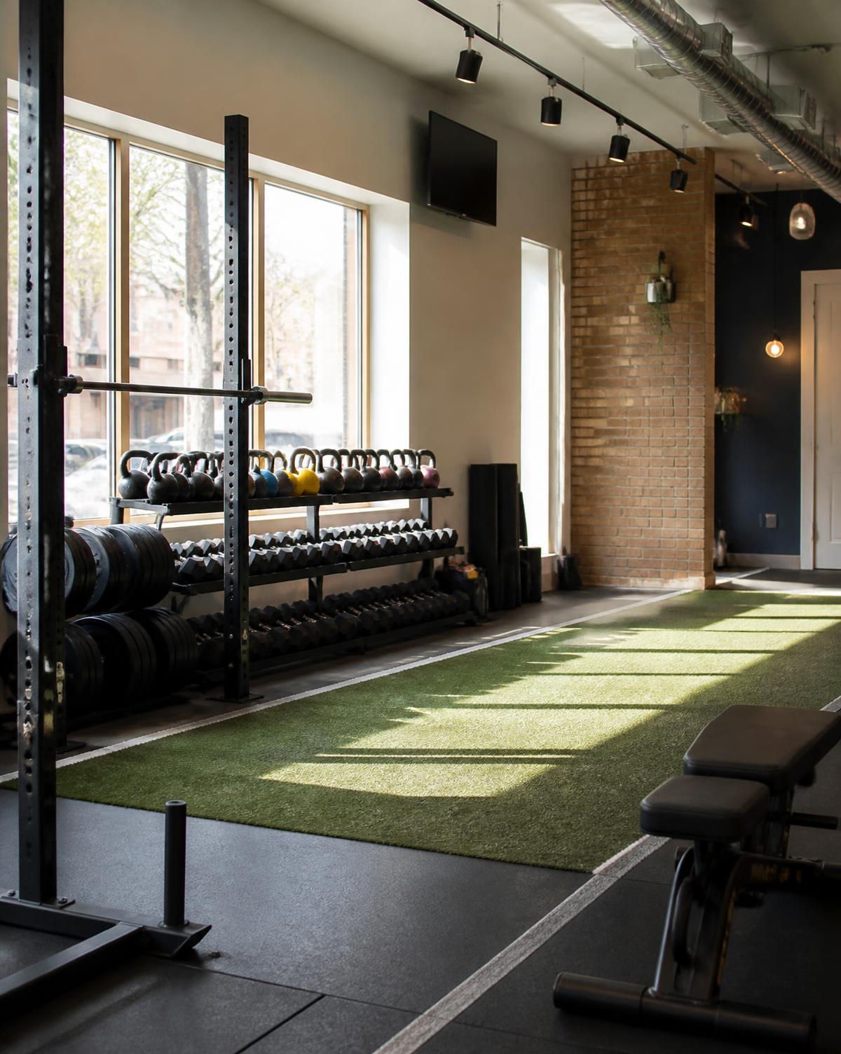 The training floor